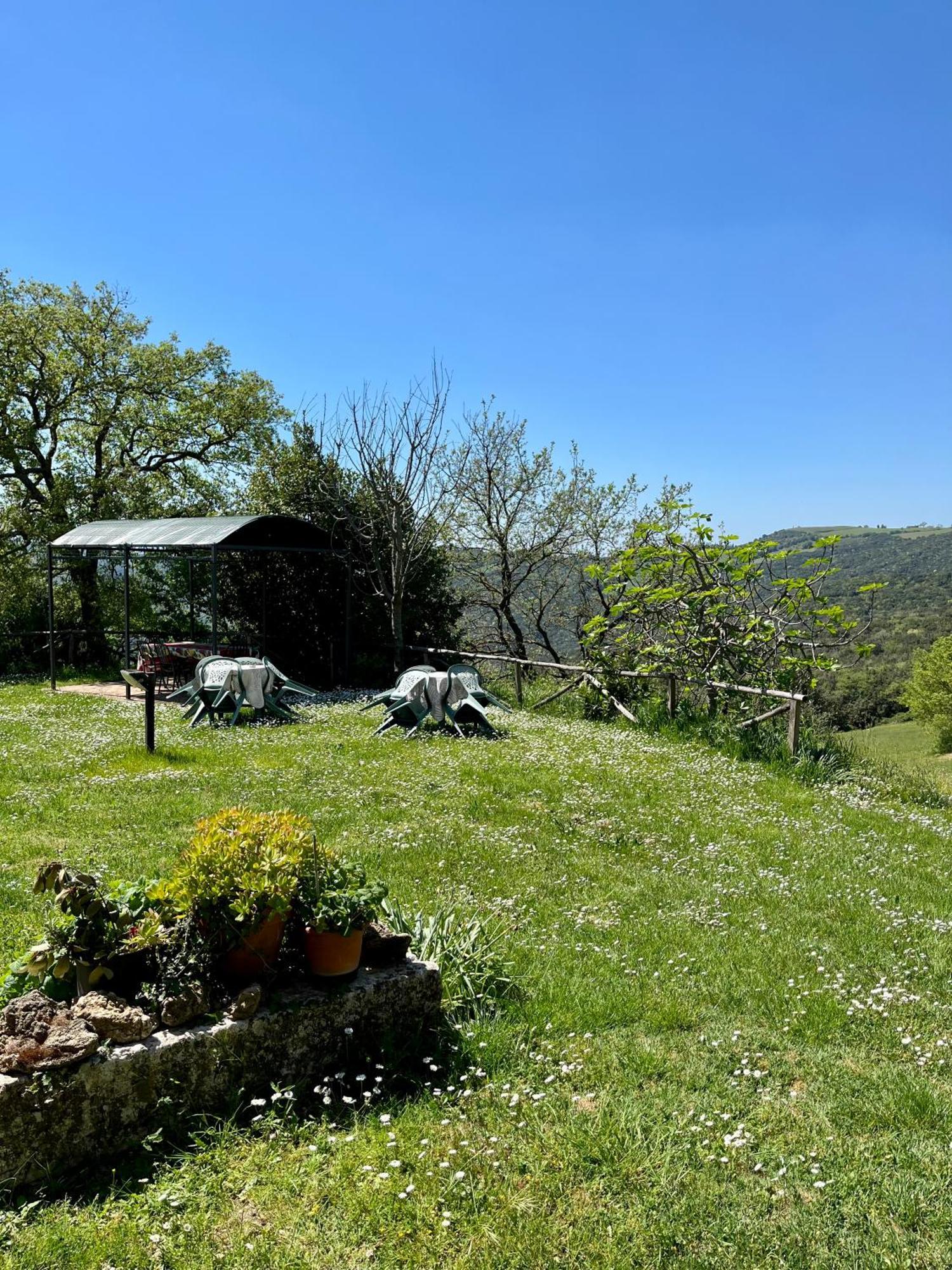 Agriturismo Le Querciole In Val D'Orcia بانيو فينيوني المظهر الخارجي الصورة
