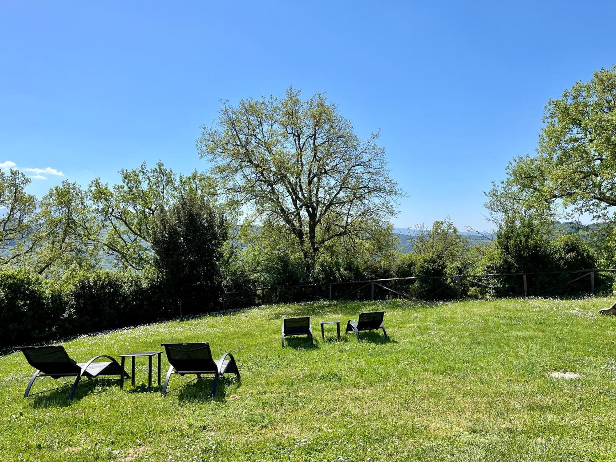Agriturismo Le Querciole In Val D'Orcia بانيو فينيوني المظهر الخارجي الصورة