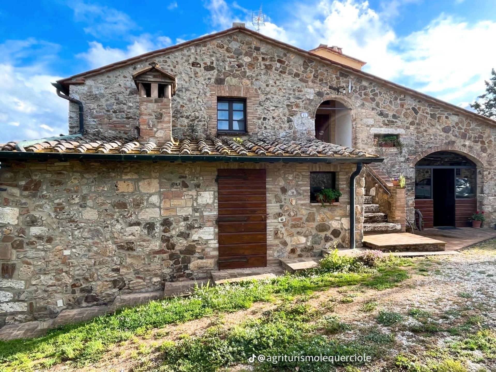 Agriturismo Le Querciole In Val D'Orcia بانيو فينيوني المظهر الخارجي الصورة