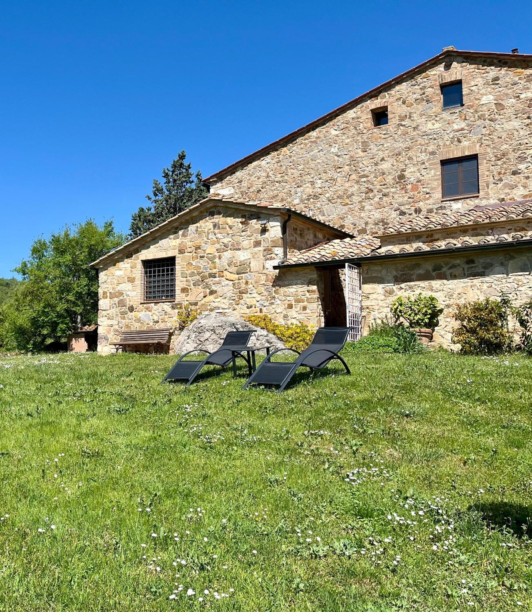 Agriturismo Le Querciole In Val D'Orcia بانيو فينيوني المظهر الخارجي الصورة